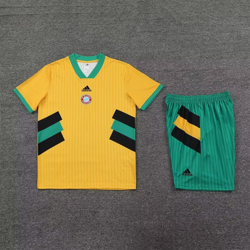 Bayern Yellow Short Training Set 23/24