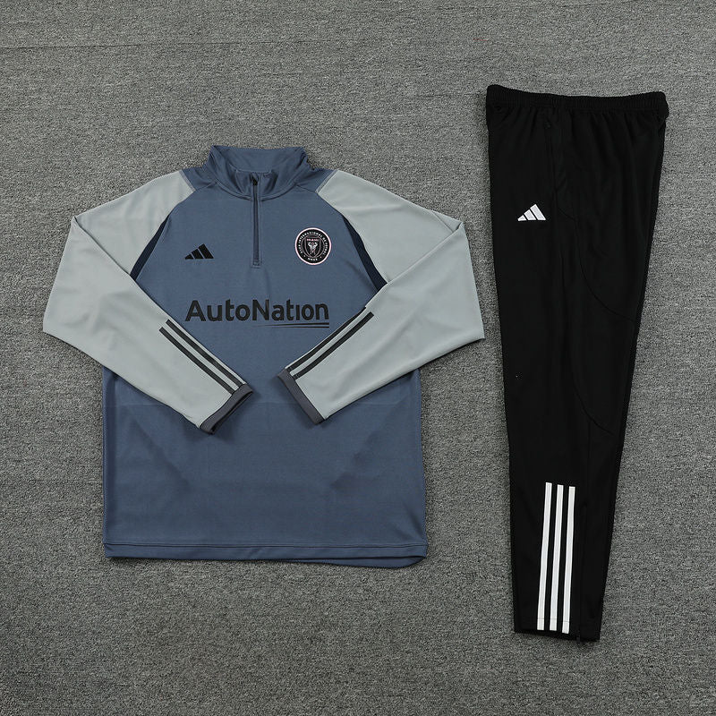 Inter Miami Grey Halfzip Tracksuit 23/24