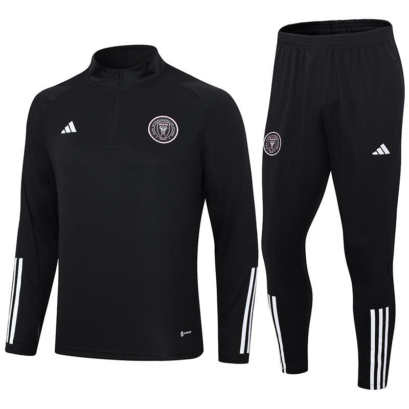Inter Miami Black Halfzip Tracksuit 23/24