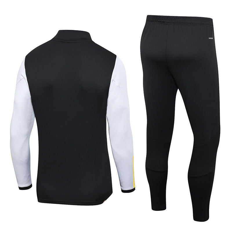 Lyon Black Halfzip Tracksuit 23/24