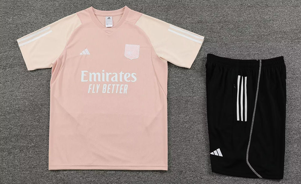 Lyon Pink Short Training Set 23/24