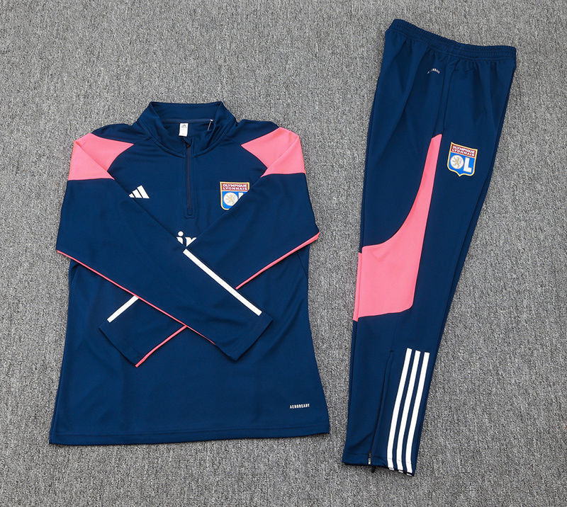 Lyon Sapphire Blue Halfzip Tracksuit 23/24