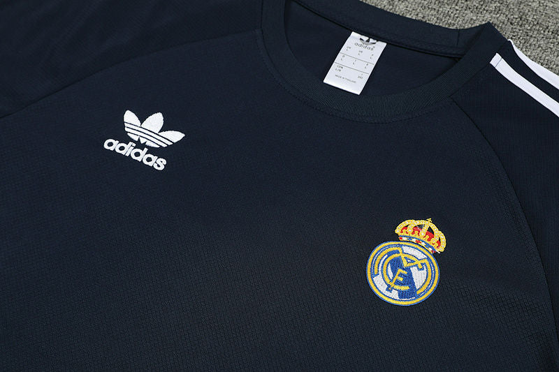 Real Madrid Black Short Training Set 24/25