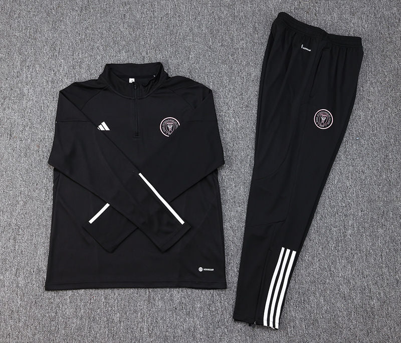 Inter Miami Black Halfzip Tracksuit 23/24