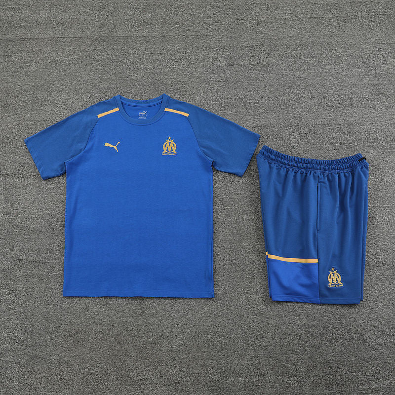 Marseille Blue Short Training Set 24/25