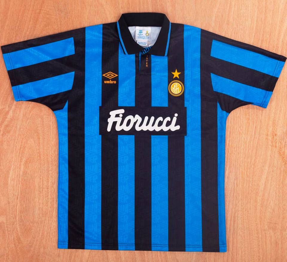 Inter Milan Retro Home Kit 1992/93
