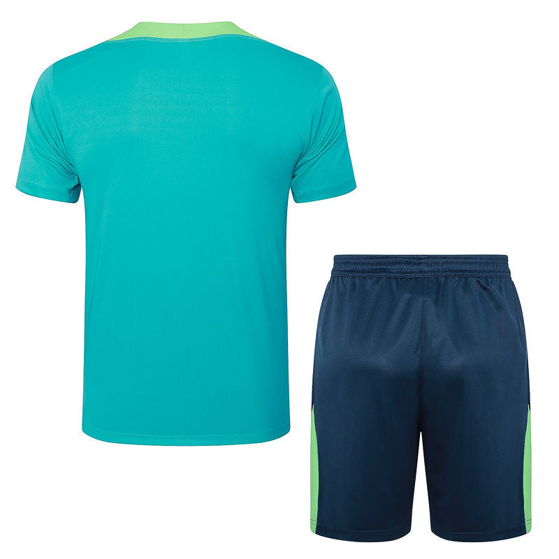 Brazil Light Green Short Training Set 24/25