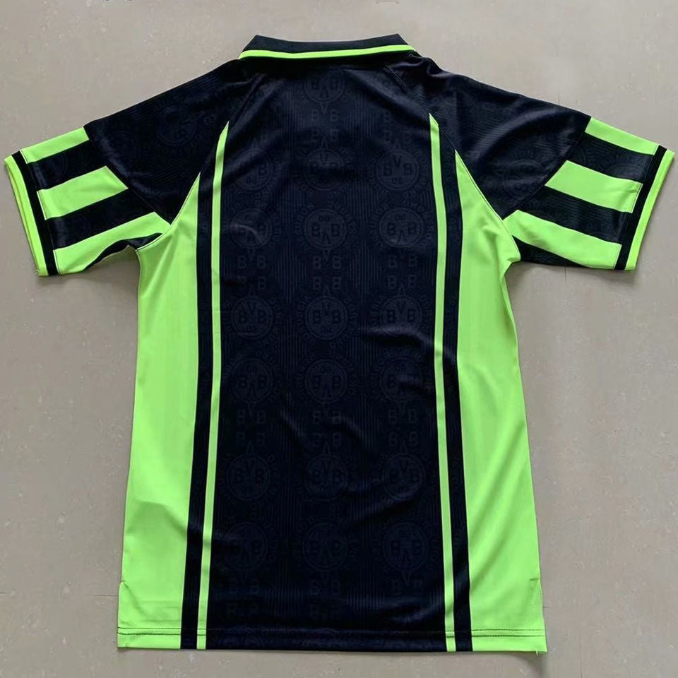 Dortmund Retro Black Away Kit 1996/97