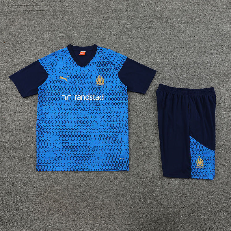 Marseille Blue Short Training Set 23/24