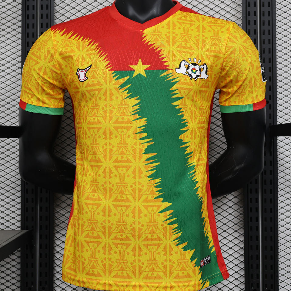 Burkina Faso Yellow Away Kit 24/25