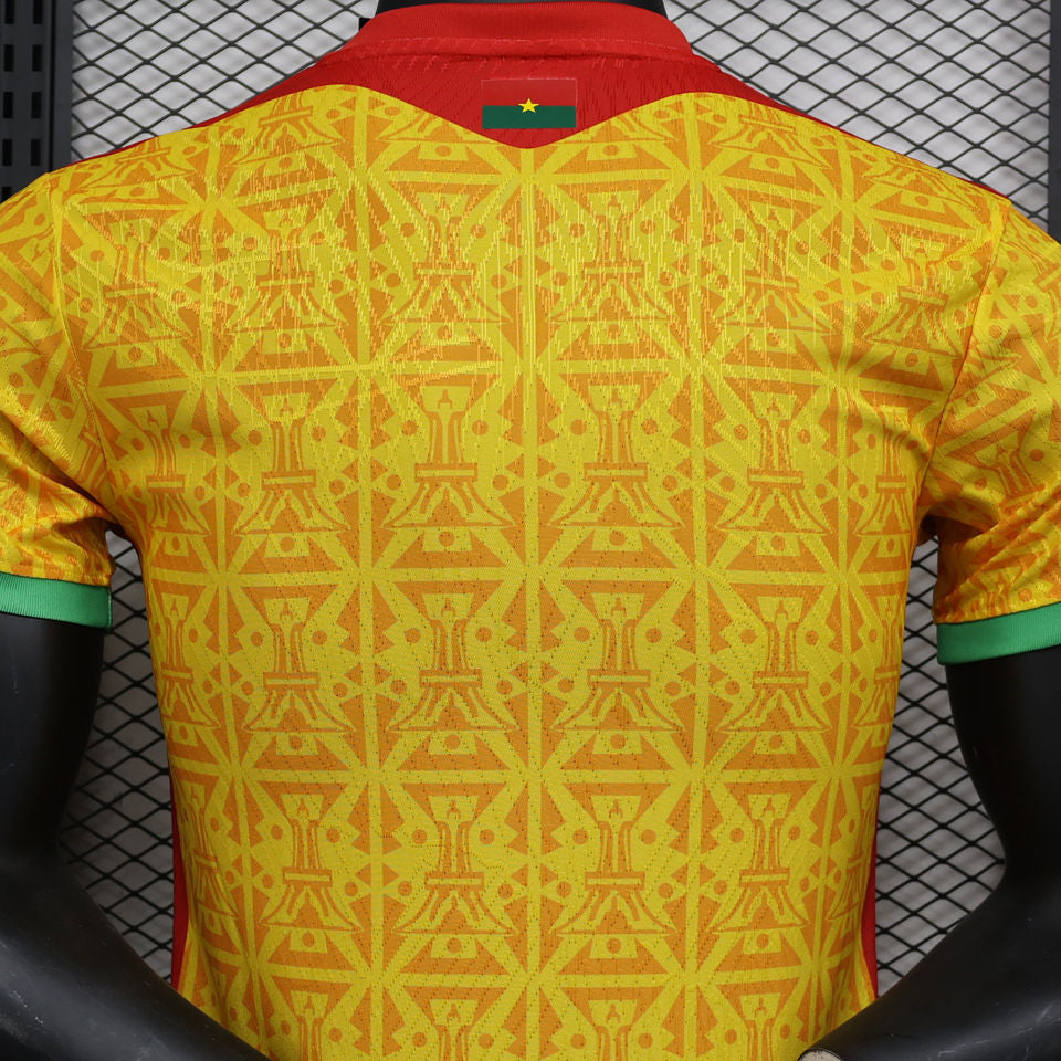 Burkina Faso Yellow Away Kit 24/25