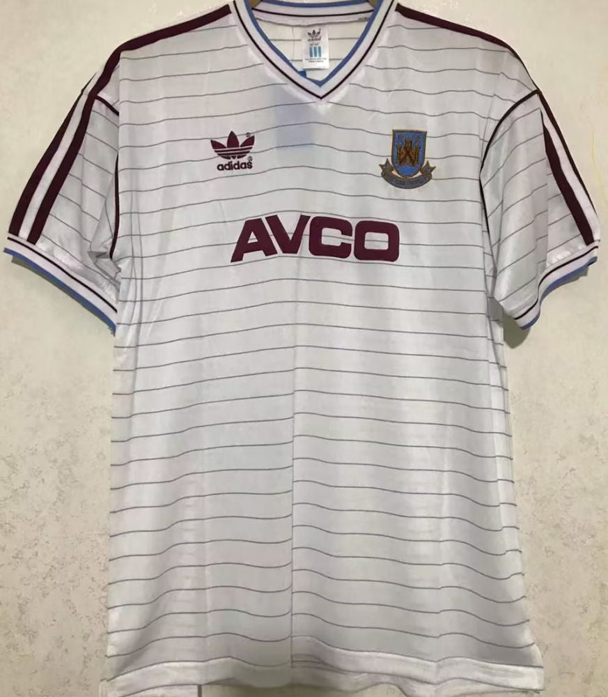 West Ham Utd Retro Away Kit 1986/87