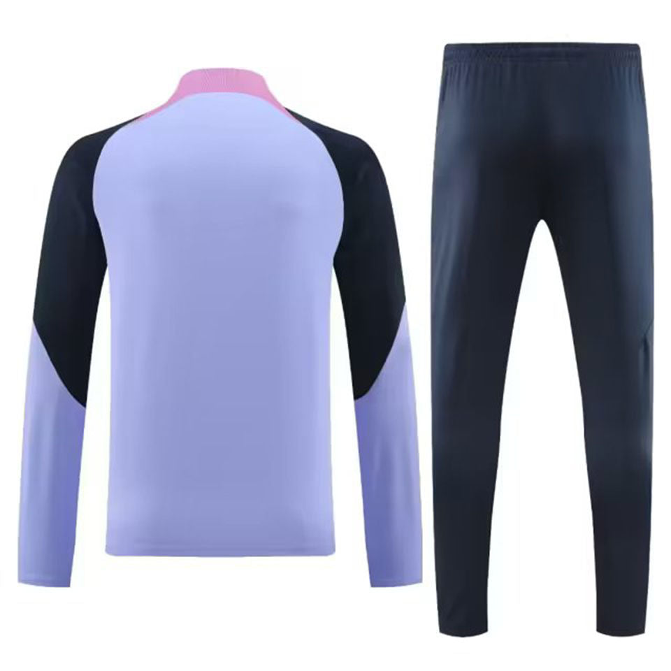 Tottenham Light Purple Halfzip Tracksuit 23/24