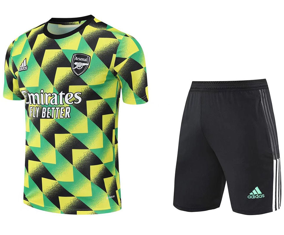 Arsenal Green Short Training Set 22/23
