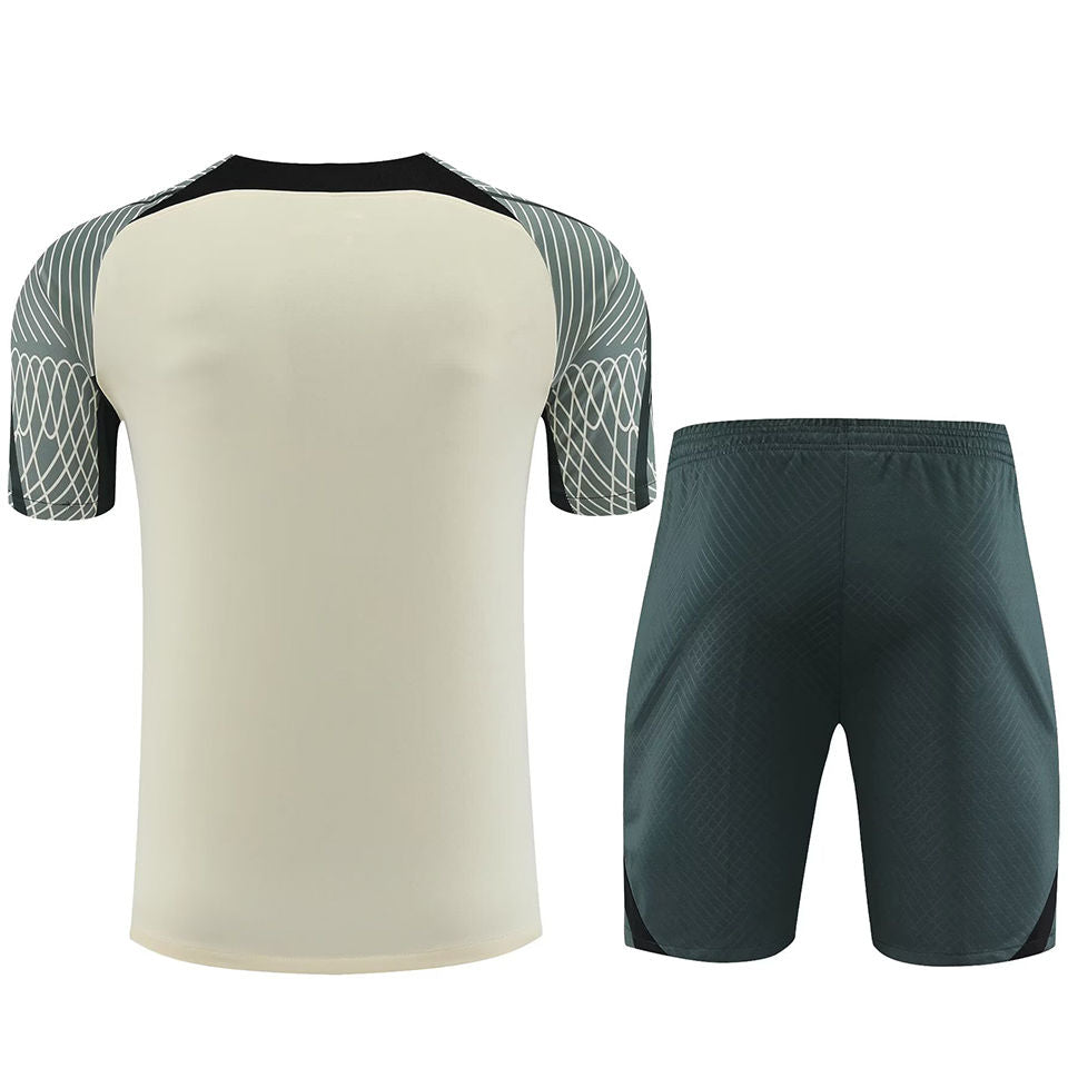 Barcelona Khaki Short Training Set 23/24