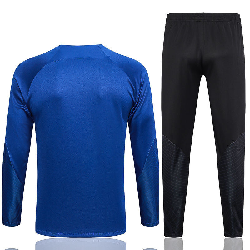 Inter Milan Blue Halfzip Tracksuit 23/24