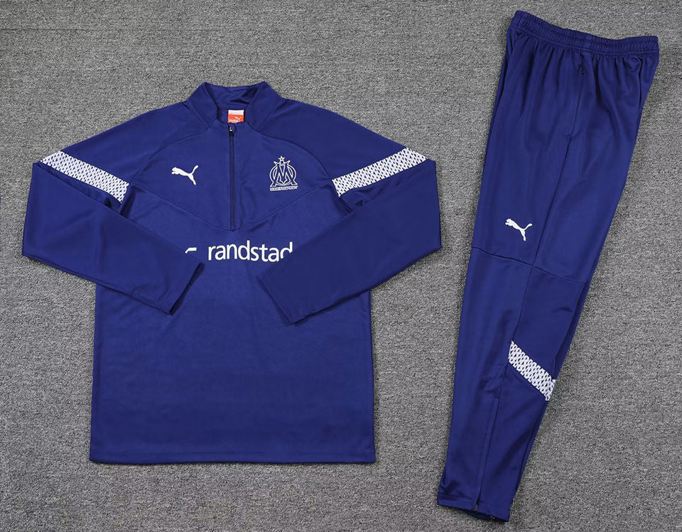 Marseille Purple Halfzip Tracksuit 23/24