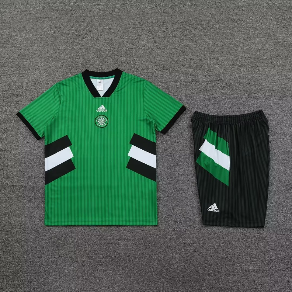 Celtic x Adidas Icon Short Training Set 23/24