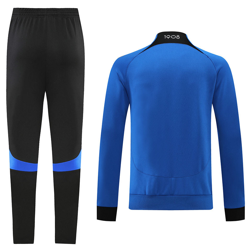 Inter Milan Blue Fullzip Jacket Tracksuit 23/24