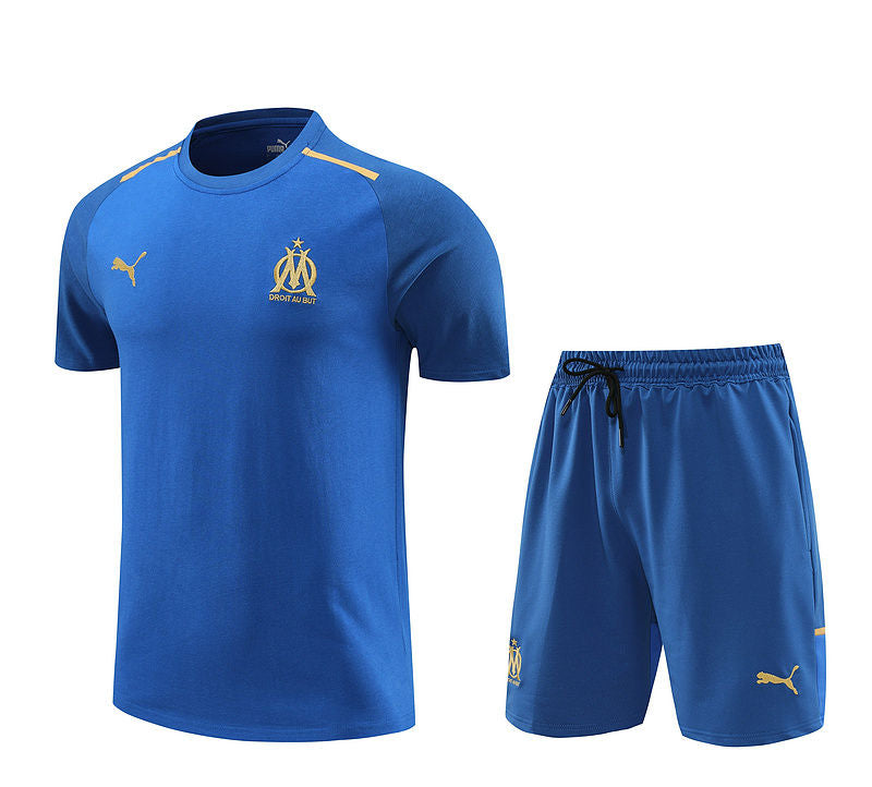 Marseille Blue Short Training Set 24/25