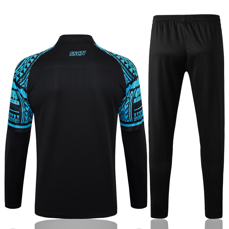 Napoli Black Ebay Halfzip Tracksuit 23/24