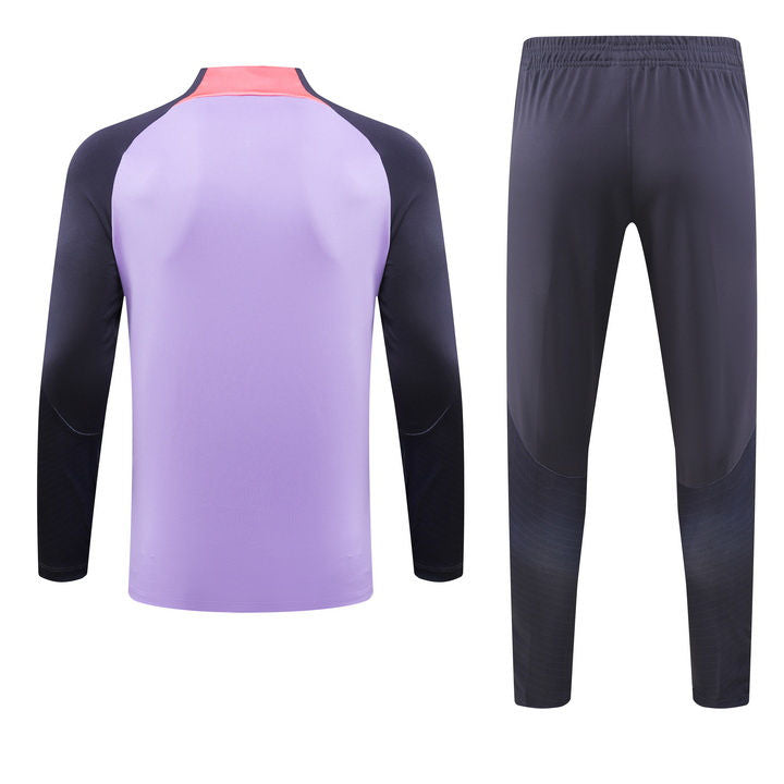 Liverpool Purple Halfzip Tracksuit 23/24