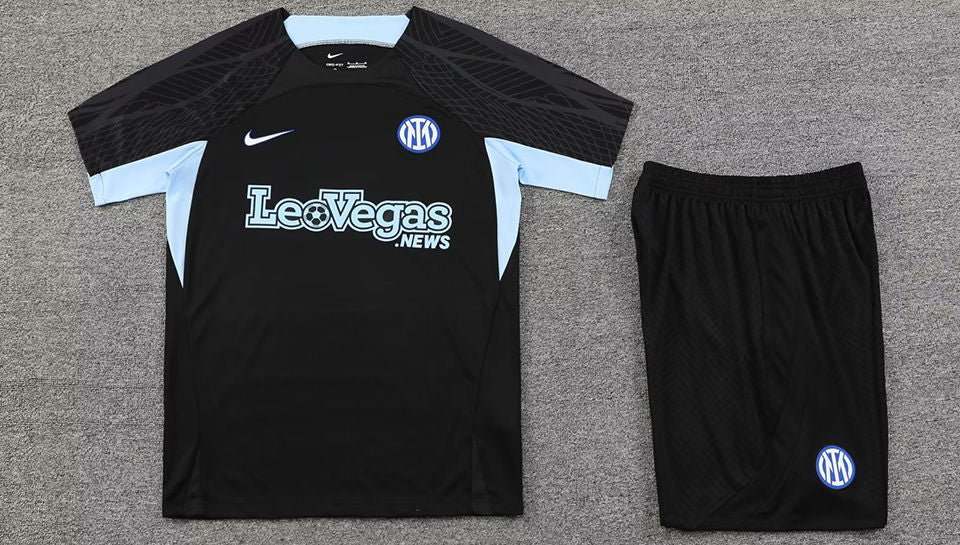 Inter Milan Black Short Training Set 23/24