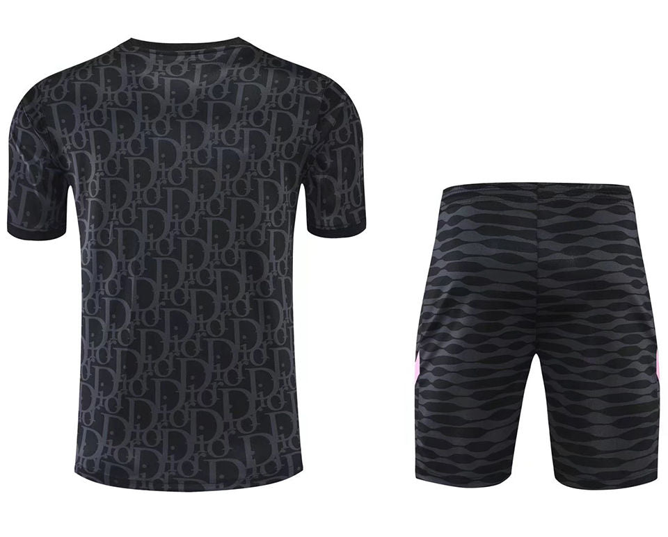 PSG Black/Pink Short Training Set 22/23