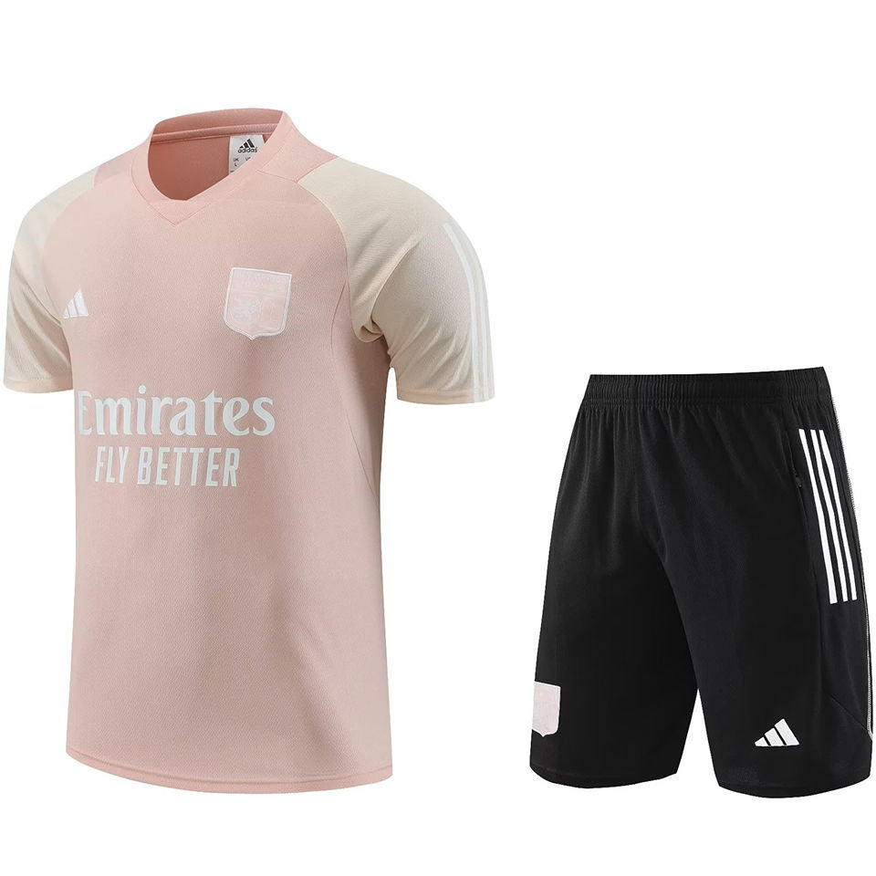 Lyon Pink Short Training Set 23/24