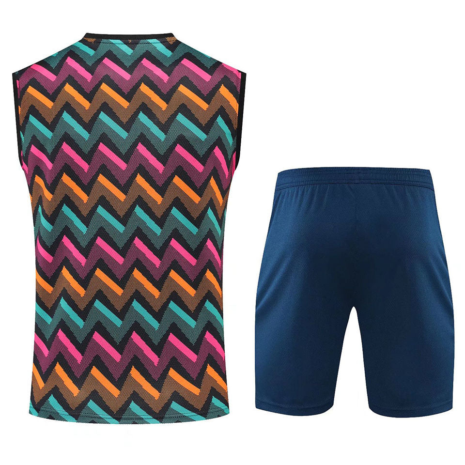 Juventus Coloured Short Training Set No Sleeves 22/23