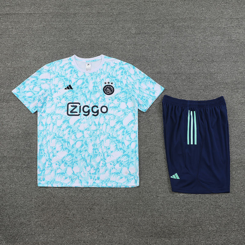 Ajax Light Blue Short Training Set 23/24