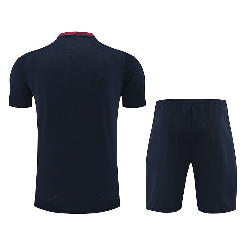 England Sapphire Blue Short Training Set 24/25