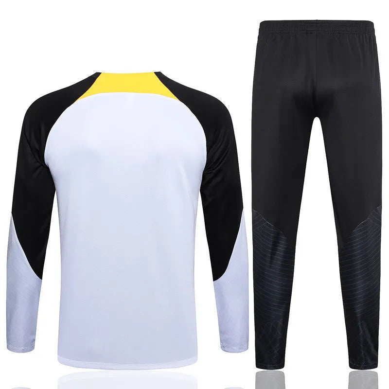 Chelsea White Halfzip Tracksuit 23/24