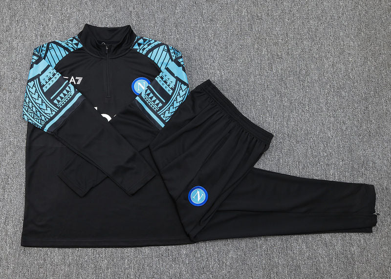Napoli Black Ebay Halfzip Tracksuit 23/24