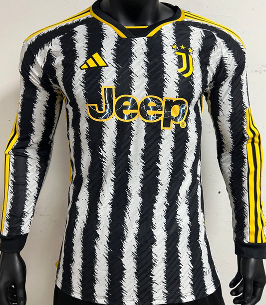 Juventus Home Kit Long Sleeves 23/24