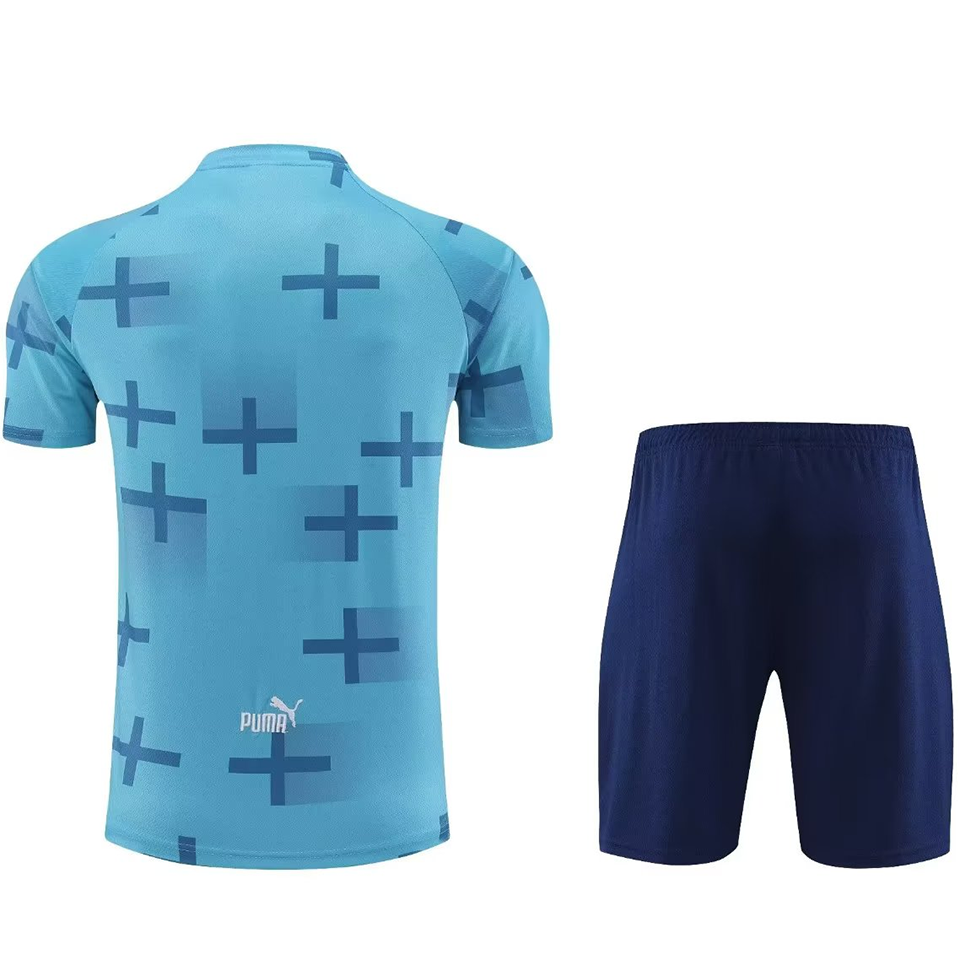Marseille Blue Short Training Set 23/24