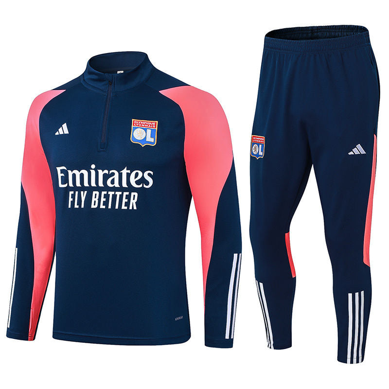 Lyon Sapphire Blue Halfzip Tracksuit 23/24
