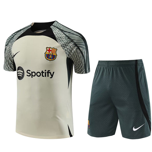 Barcelona Khaki Short Training Set 23/24