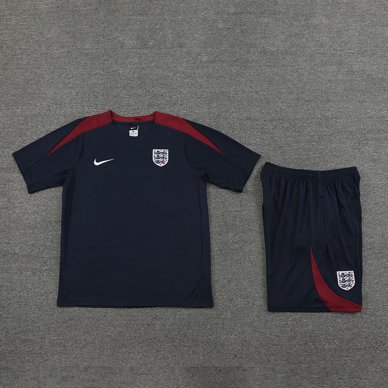 England Sapphire Blue Short Training Set 24/25