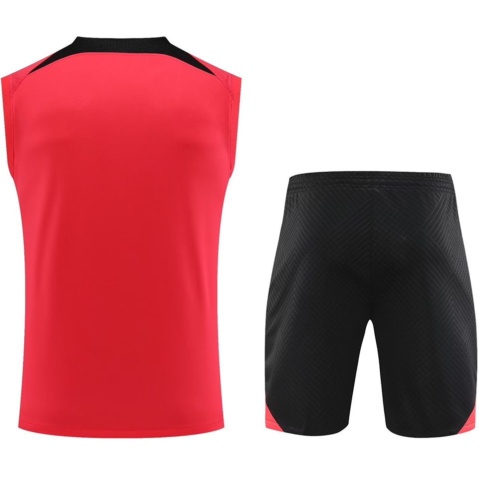 PSG Pink Short Training Set No Sleeves 23/24
