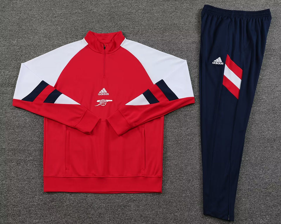 Arsenal Red Halfzip Tracksuit 23/24