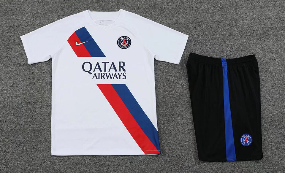 PSG White Short Training Set 23/24