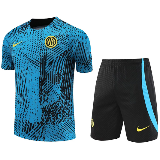 Inter Milan Blue Short Training Set 23/24