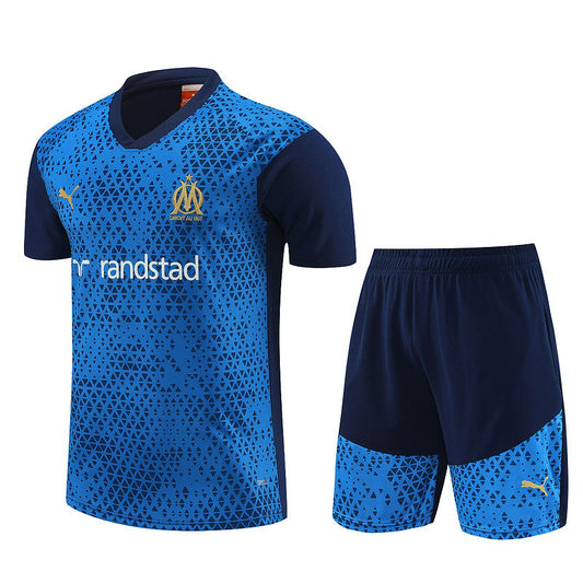 Marseille Blue Short Training Set 23/24
