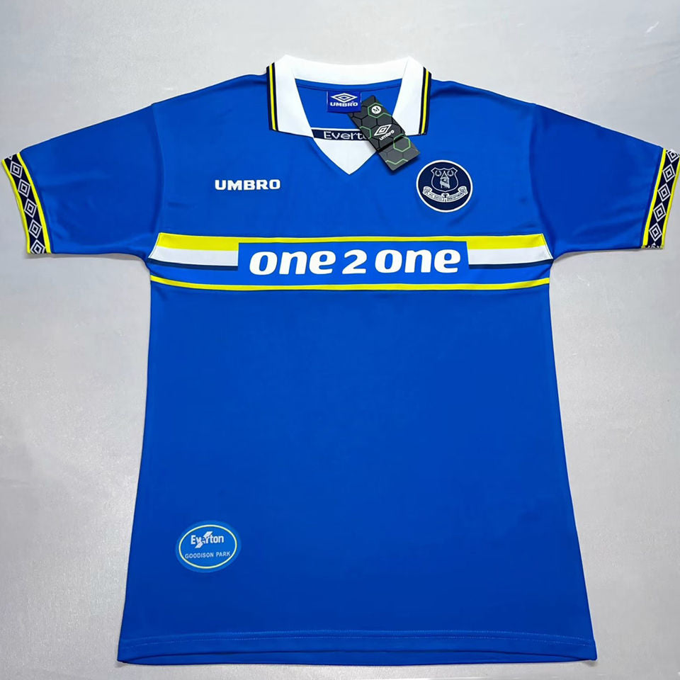 Everton Retro Home Kit 1997/98