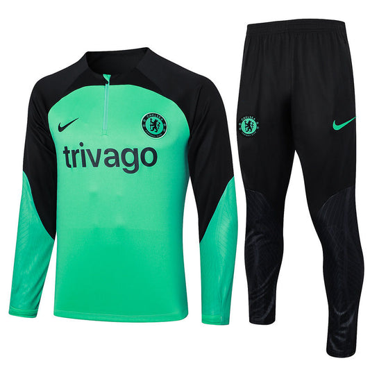Chelsea Green Halfzip Tracksuit 23/24