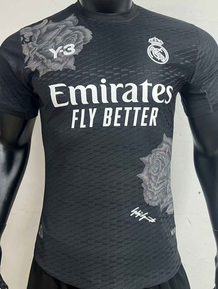 Real Madrid x Y3 Special Edition Black Kit 24/25